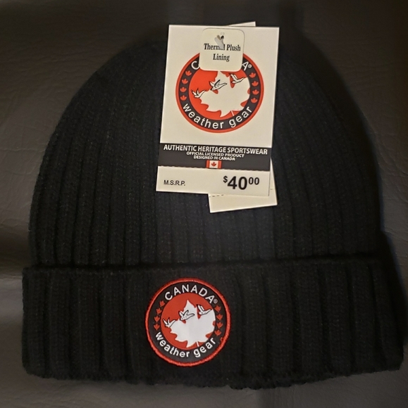 Canada Weathers Gear Other - CANADA WEATHER GEAR BLACK WINTER HAT